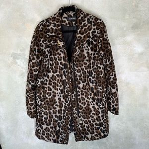 Ellen Tracy Cheetah Coat